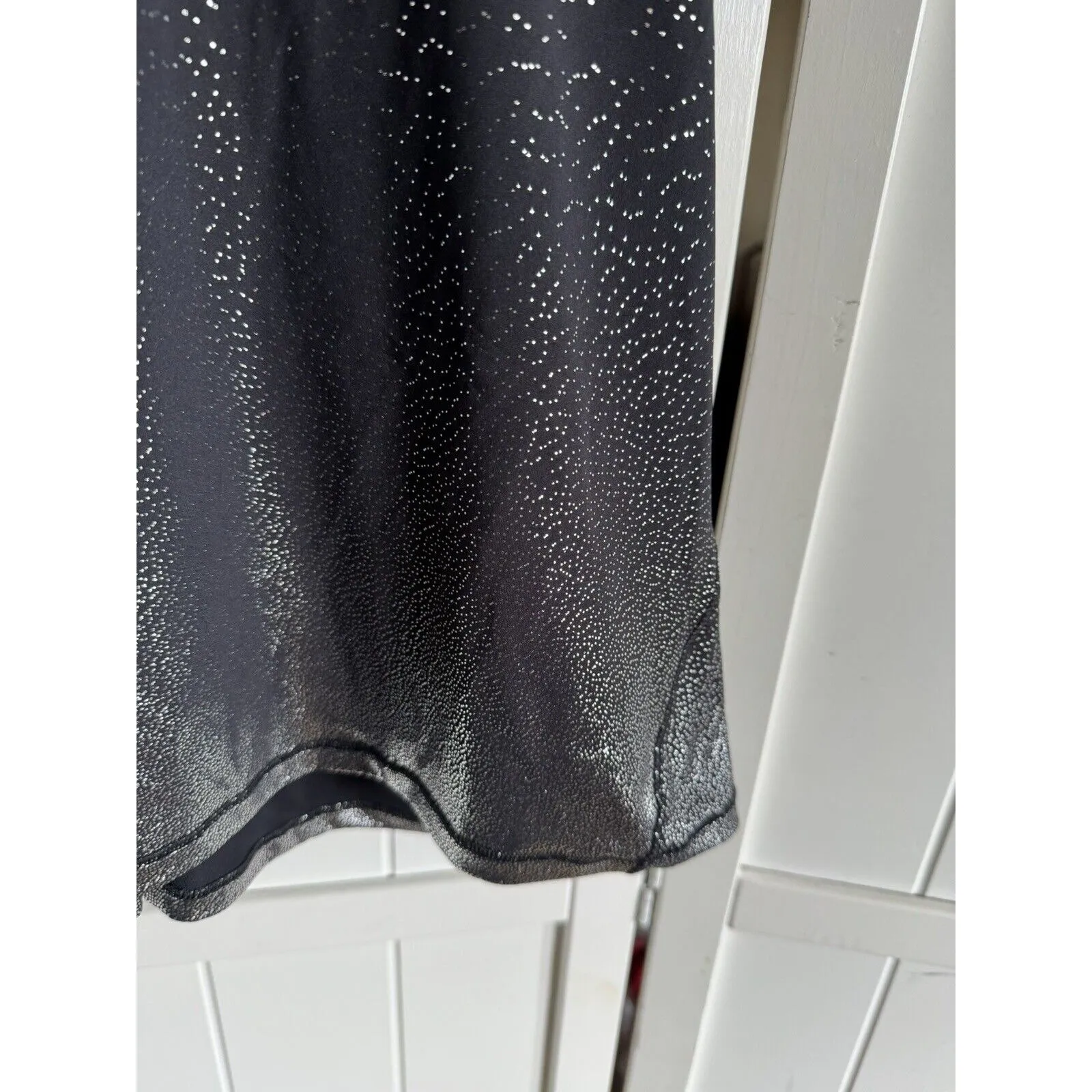 All in Motion Womens Tank Sz XXL Black Silver Racerback Activewear Top NEW - Image 4