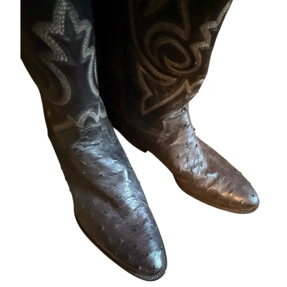 Justin‎ Ostrich Boots - Image 4