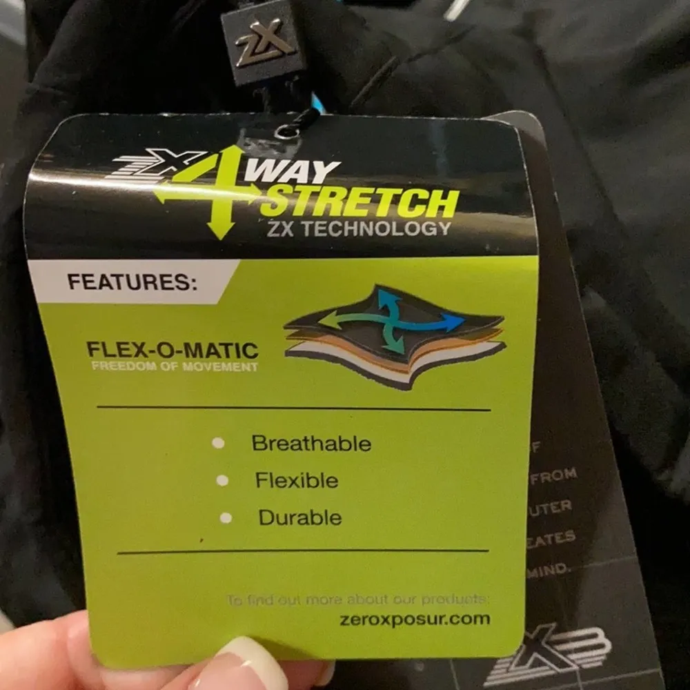 ZeroXposur women’s size small Jolene stretch hooded jacket removable hood NWT - Image 5