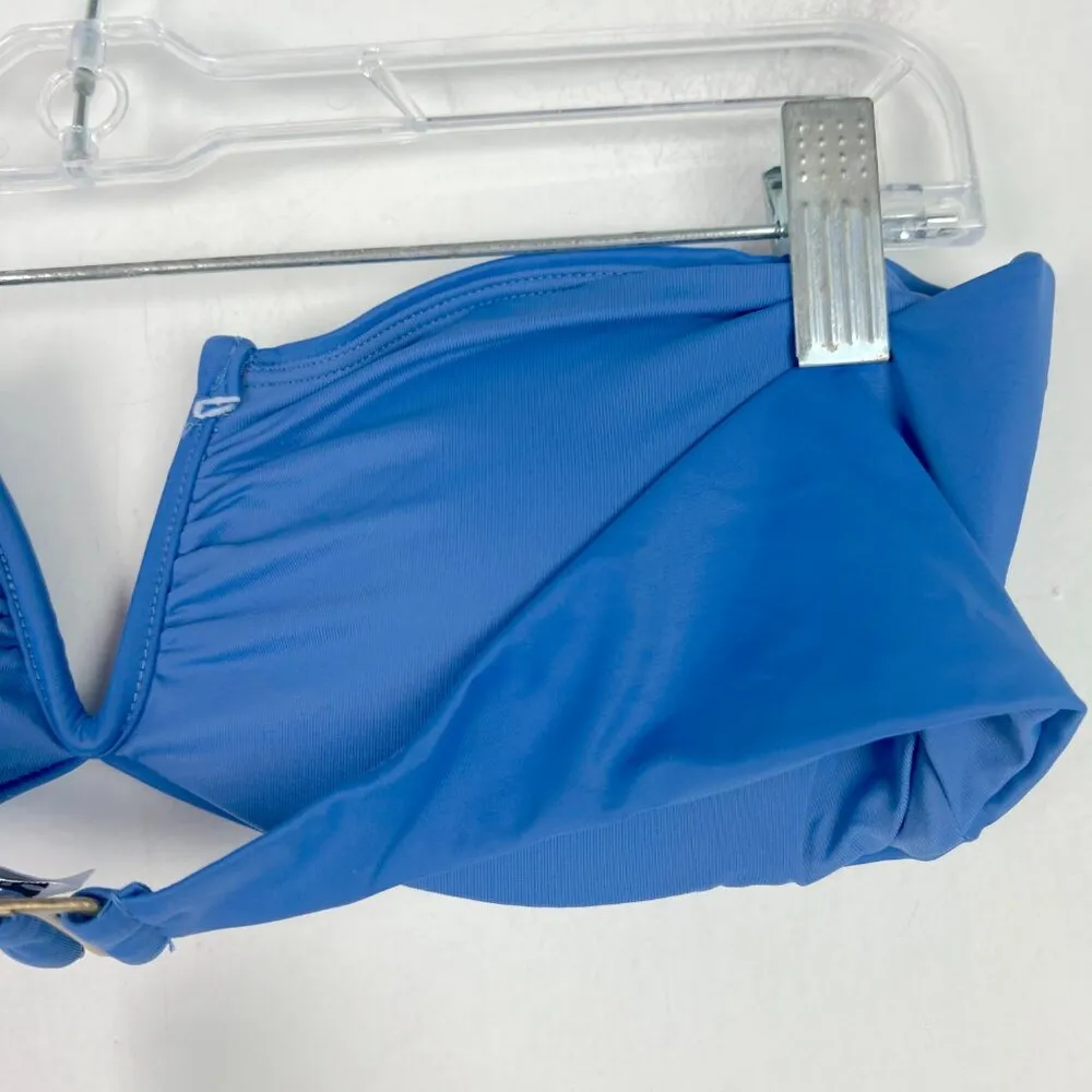 NWT Andie Swim The Scala Top Flat Strapless Horizon Blue Size Large L NEW - Image 7