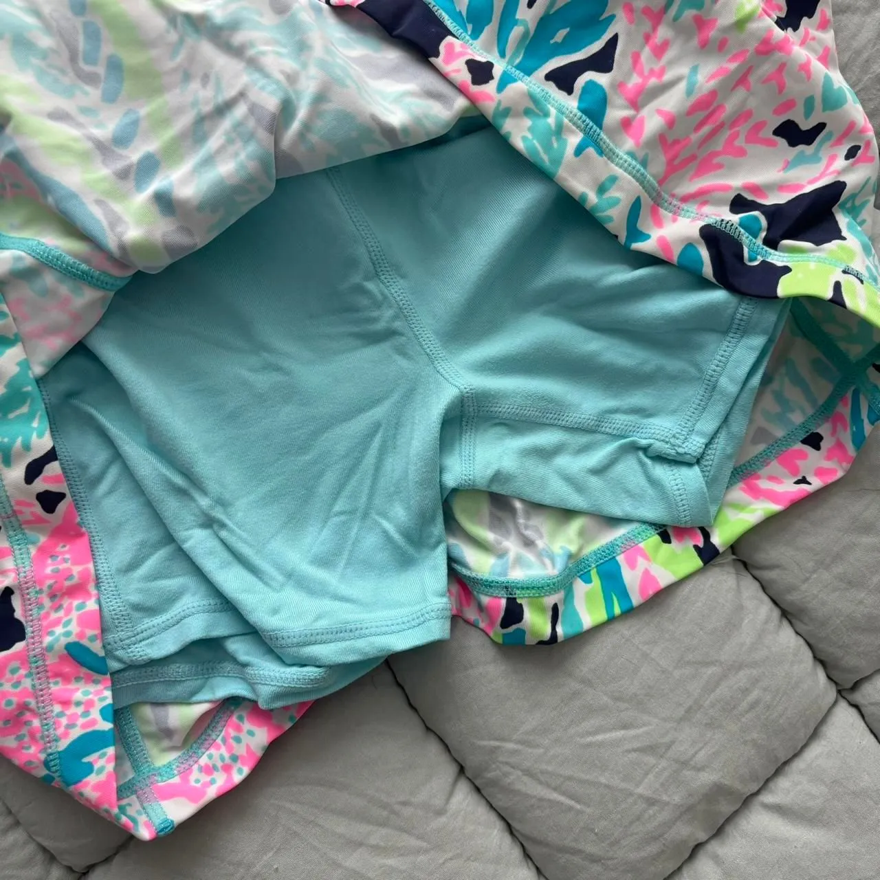 Lilly Pulitzer Multi Color Athletic Skirt XS - Image 3