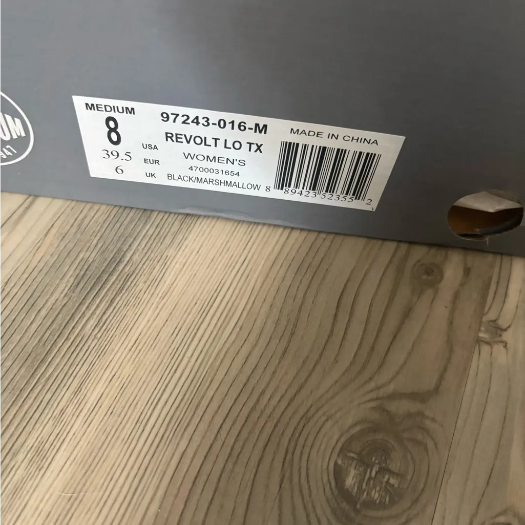 Palladium Revolt Lo TX Women’s Size 8 Black/Marshmallow Platform Sneakers Black - Image 6