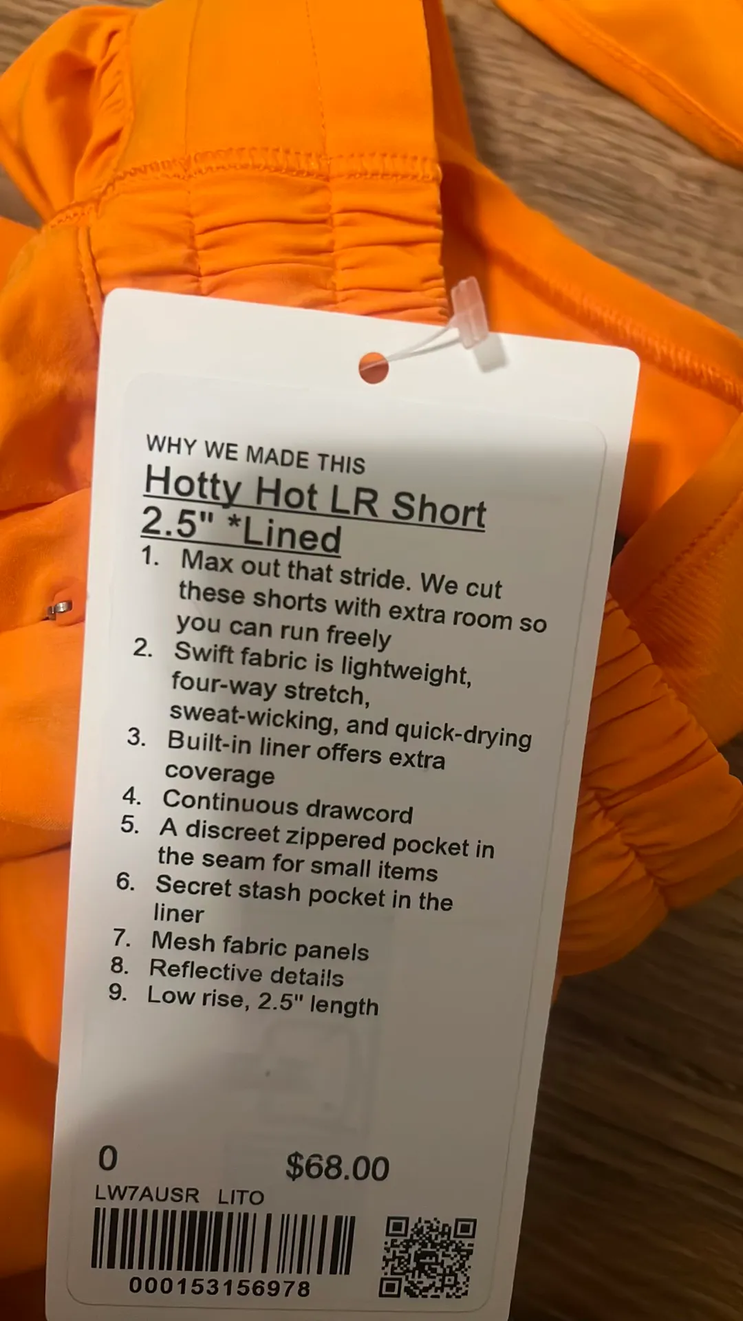 Lululemon Lululon Hotty Hot LR Short 2.5” Lined Size 0 - Image 3