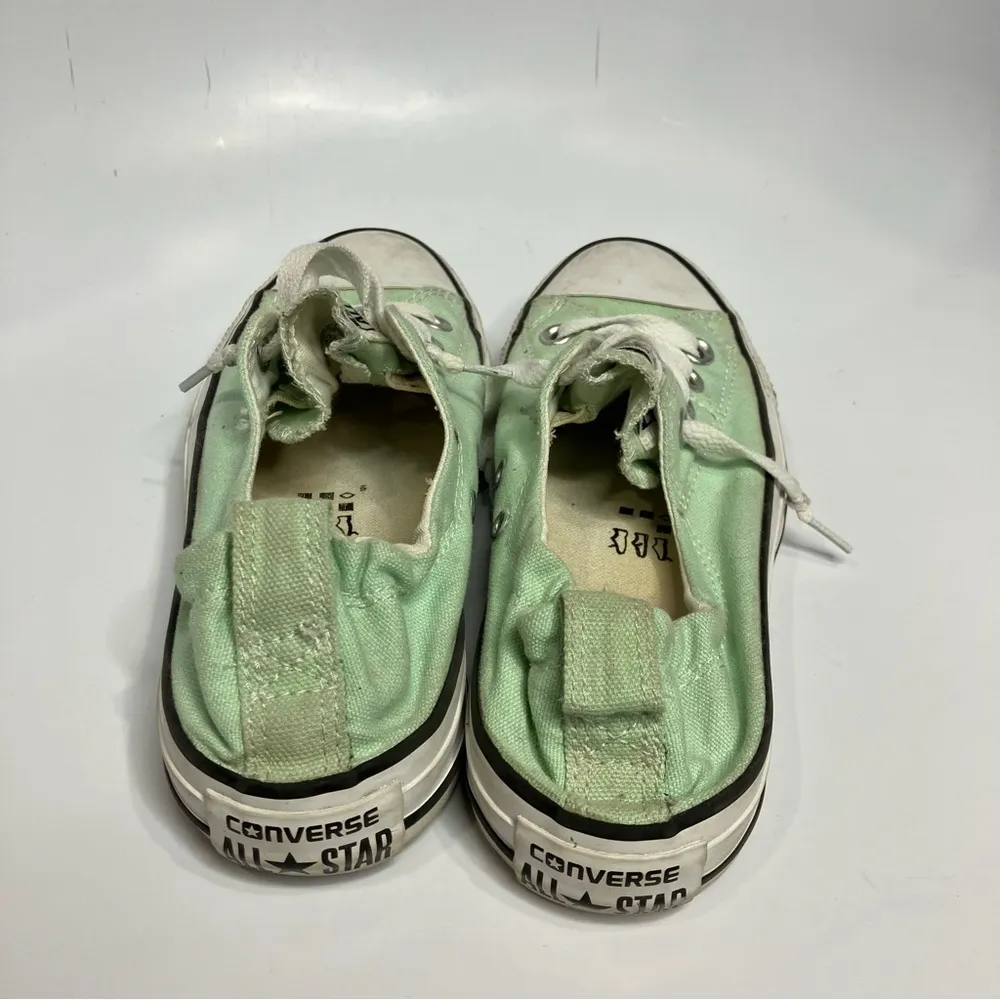 Converse mint green sneakers size 7.5 - Image 4