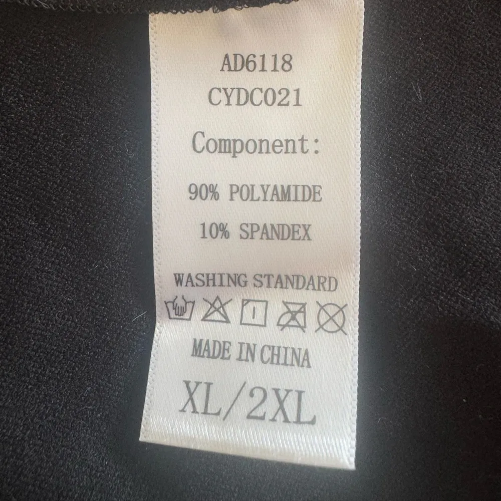 Womens' Waist Trainer Seamless Round Neck Tummy Control Shapewear Bodysuit Xl Black - Image 7