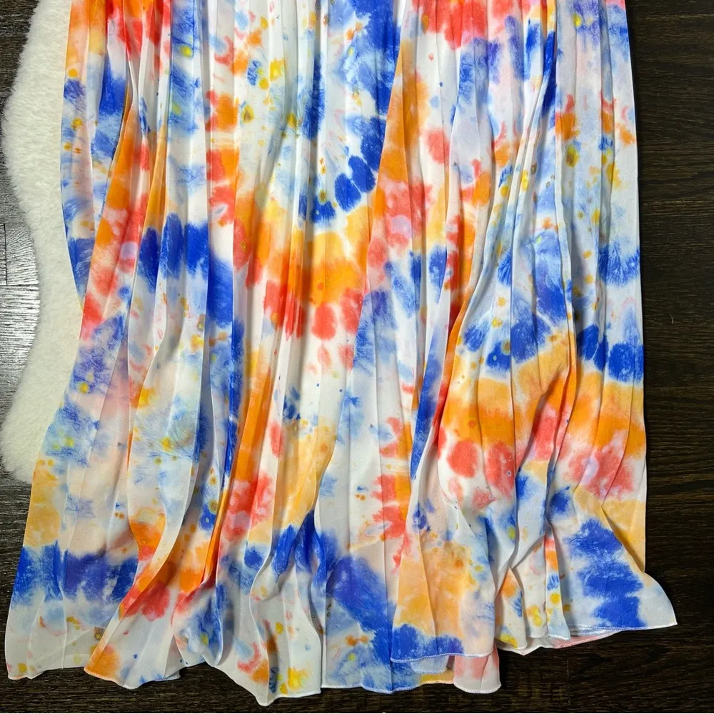 Cartoon Tie Dye Shift Dress Size 16 - Image 3