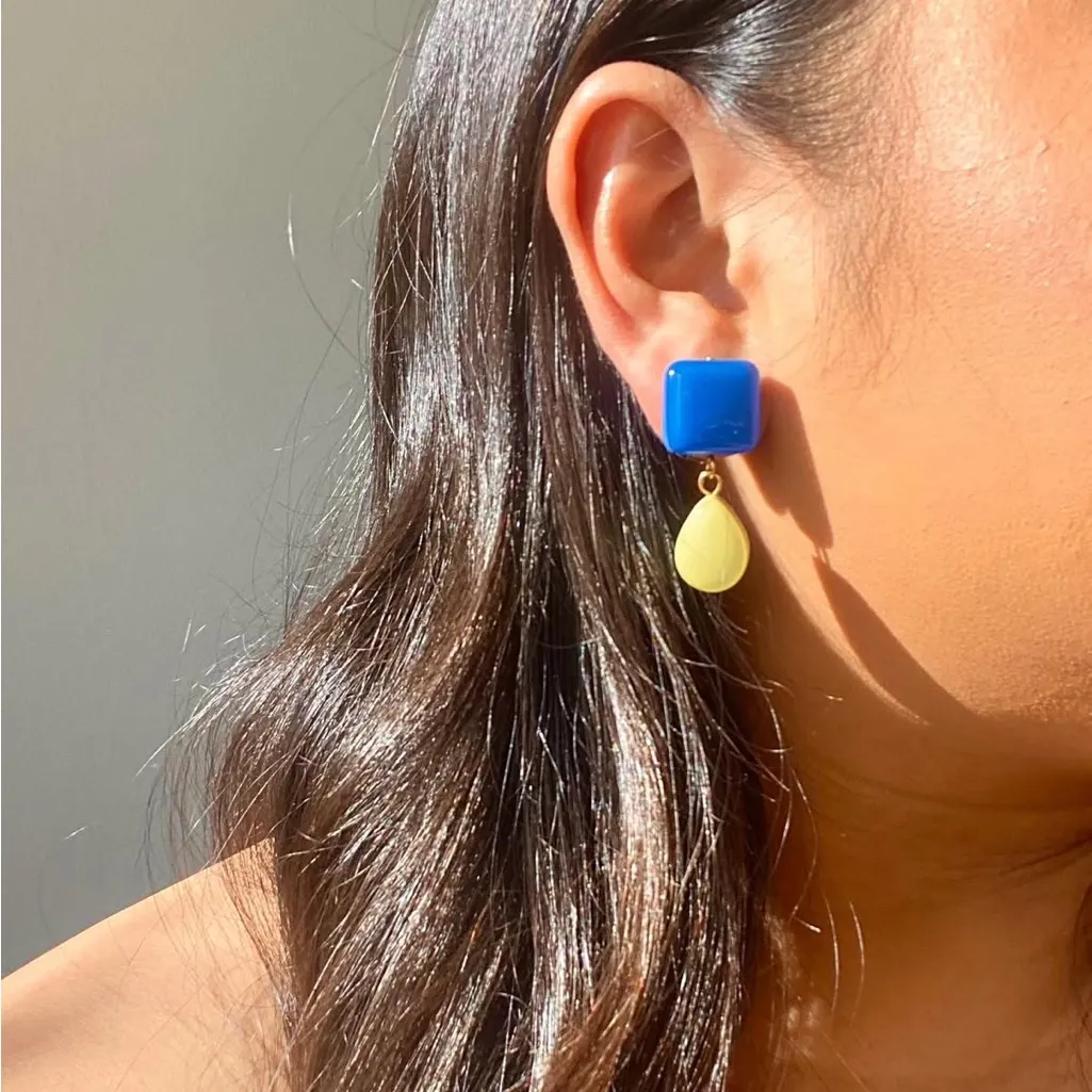 Mush Bottega Teddi Earrings Red - Image 2