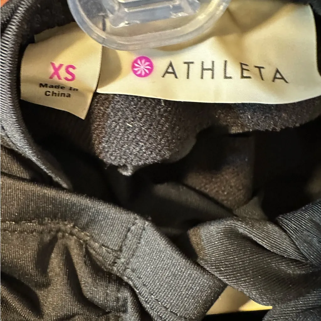 Athleta Black Halter Tie Tennis Athletic Sport Mini Dress XSMALL - Image 7
