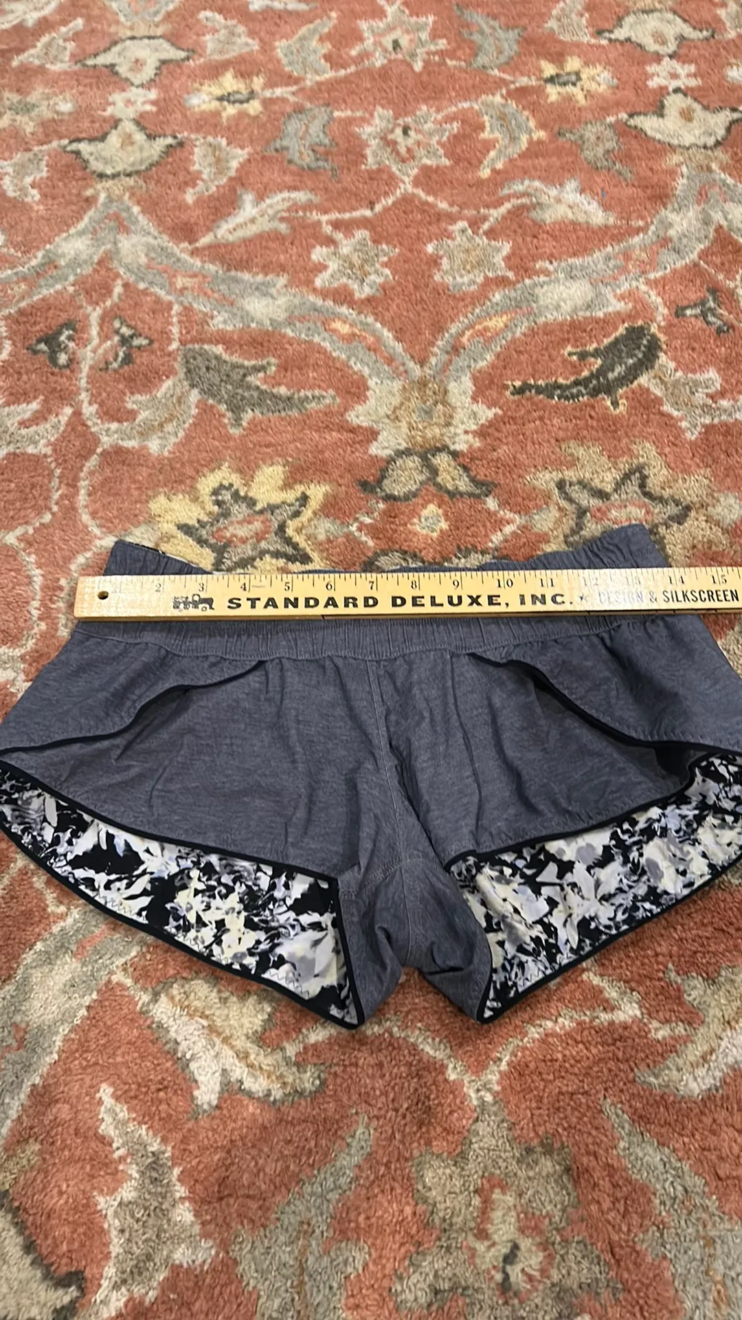 Micro Shorts Reversible Gray Size XS - Image 3