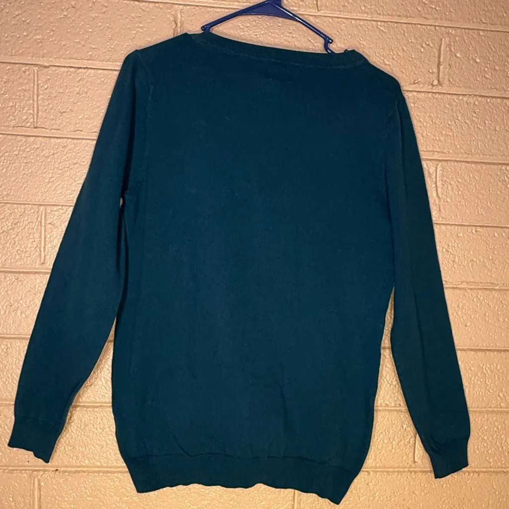 Canyon River Blues Deep Teal Cardigan - Image 2