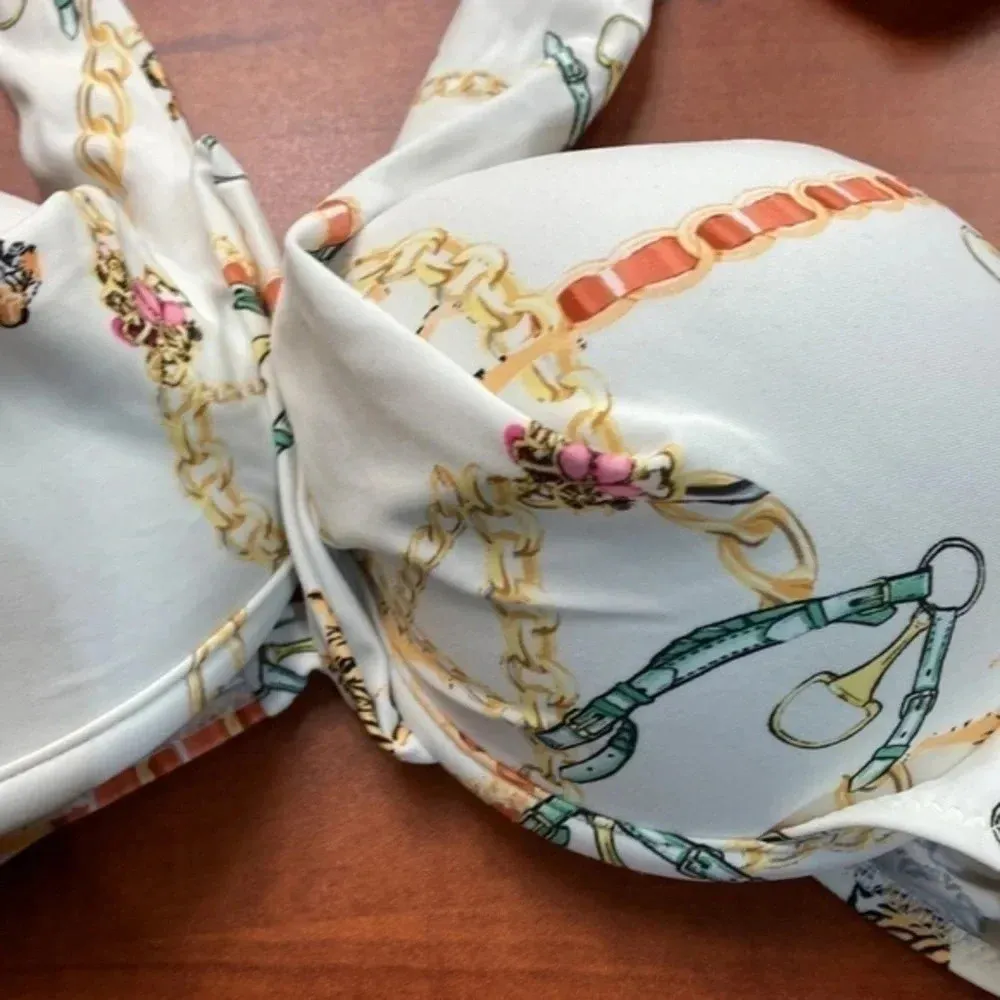 Mermaid swim wear M Orange Size M - Image 4