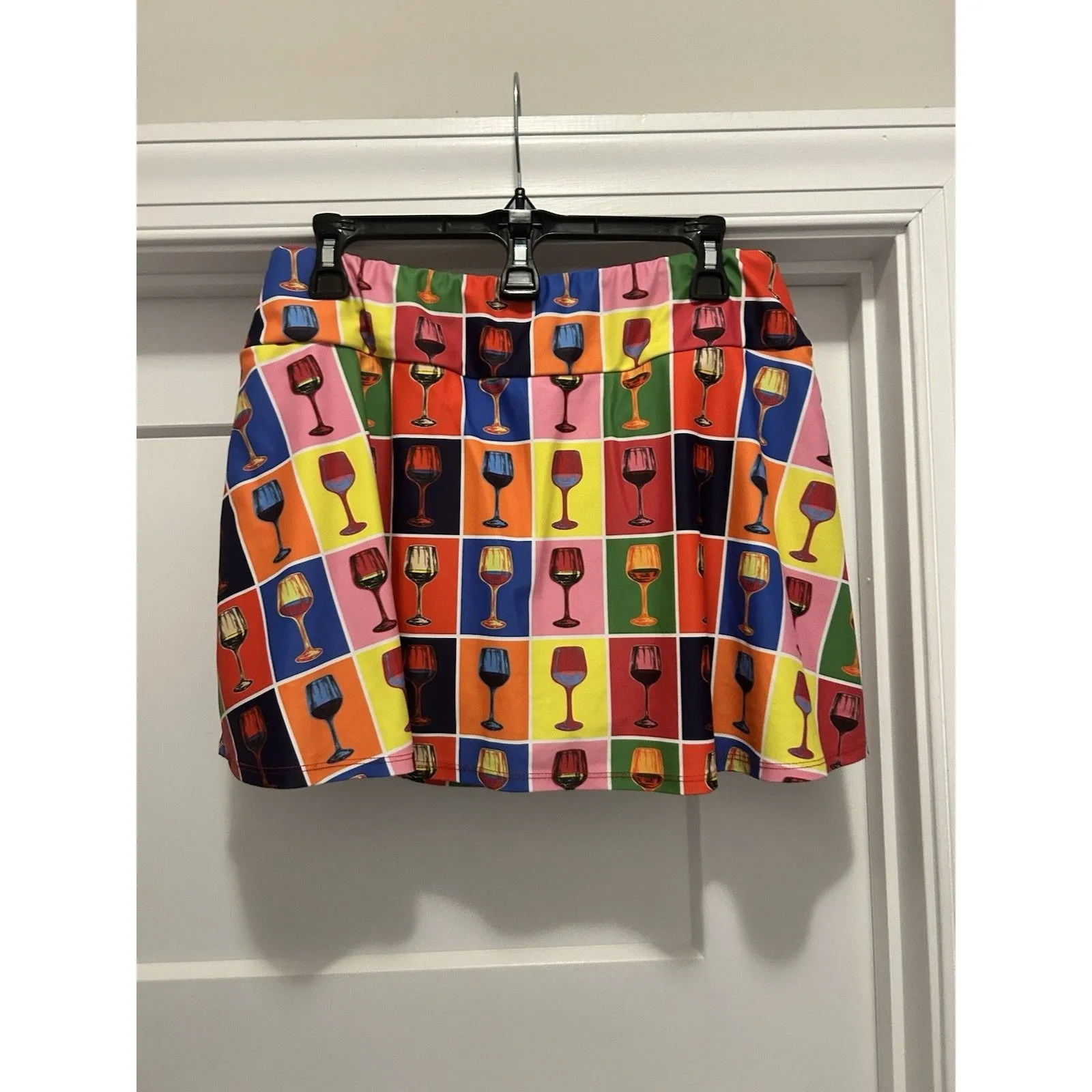 Queen Of The Court Wineglass Tennis/pickleball Skort Small - Image 2