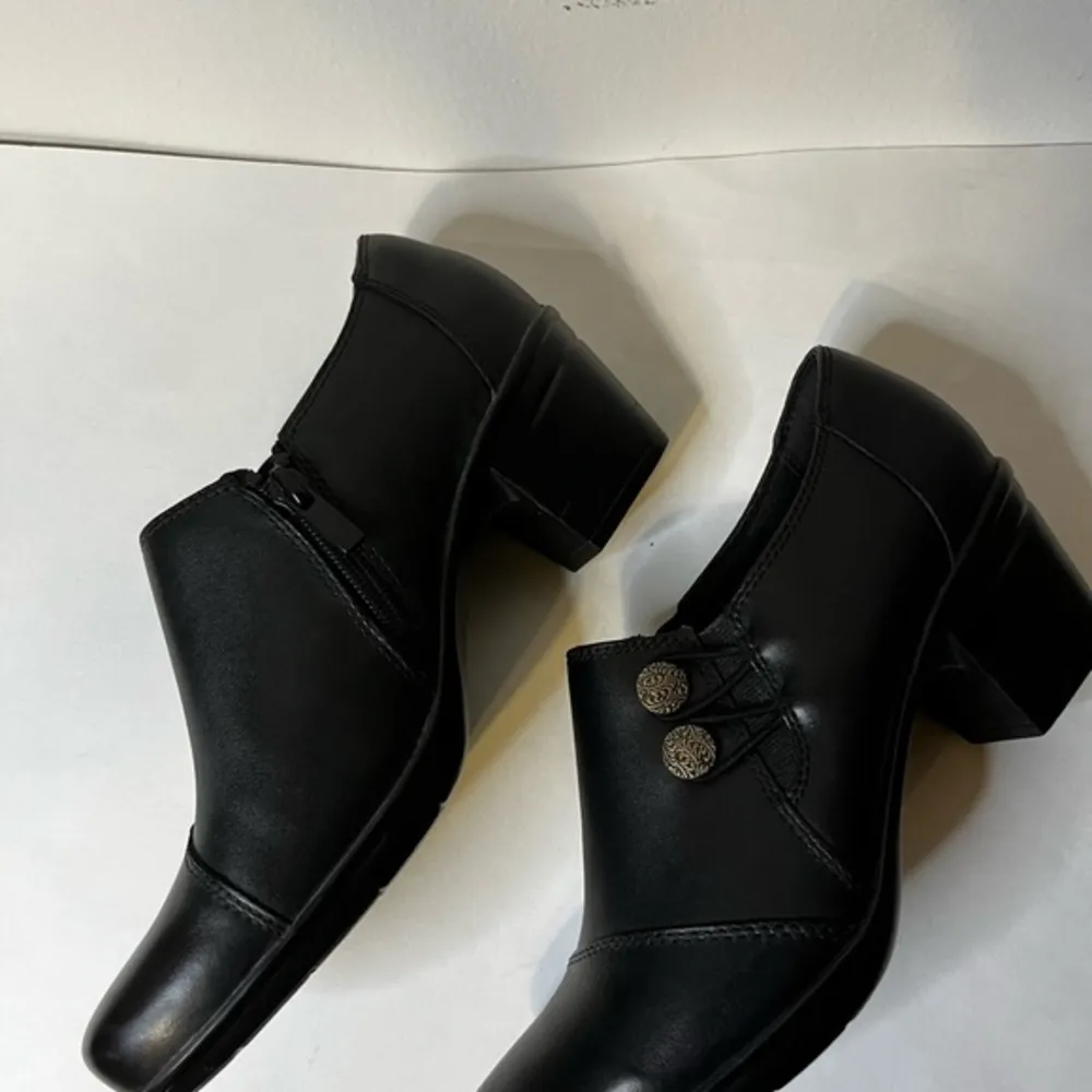 Clarks Collection Emslie Warren Leather Ankle Boots 7 - Image 4
