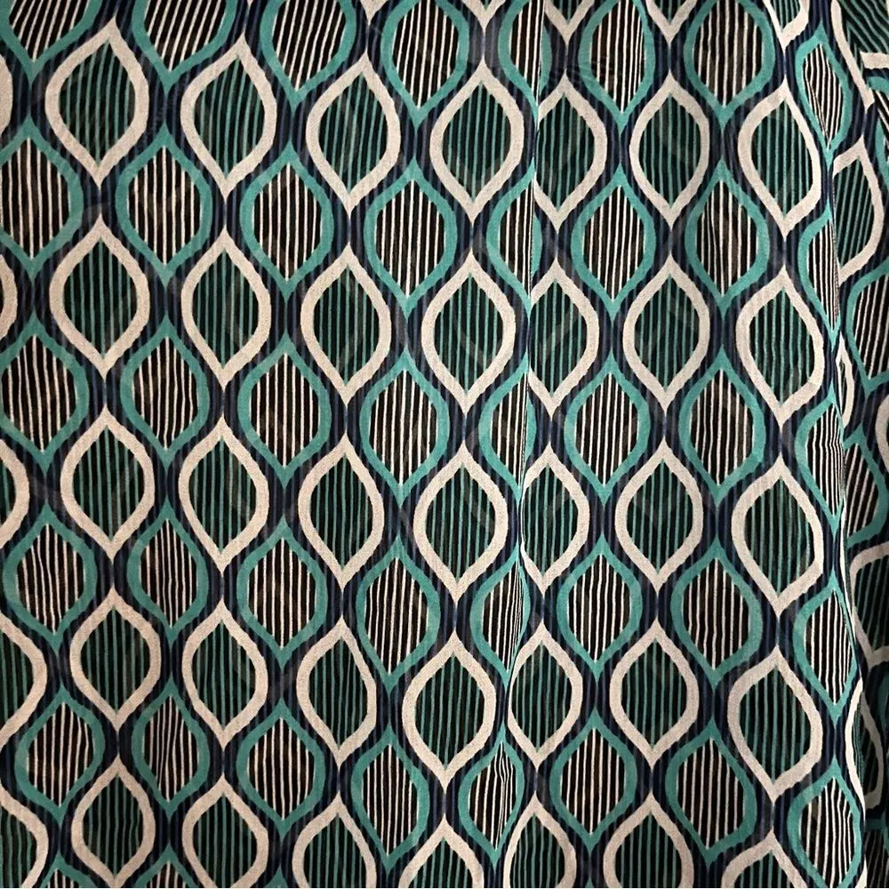 Kenzie Blouse  100% Soft Poly Crew Neck 3/4 Bell Sleeves. Size Small NWT - Image 10