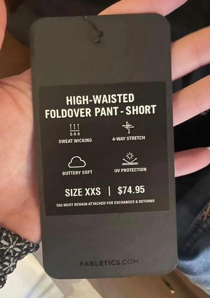 Fabletics PureLuxe Foldover Pant (high or low waisted!!) - Image 3