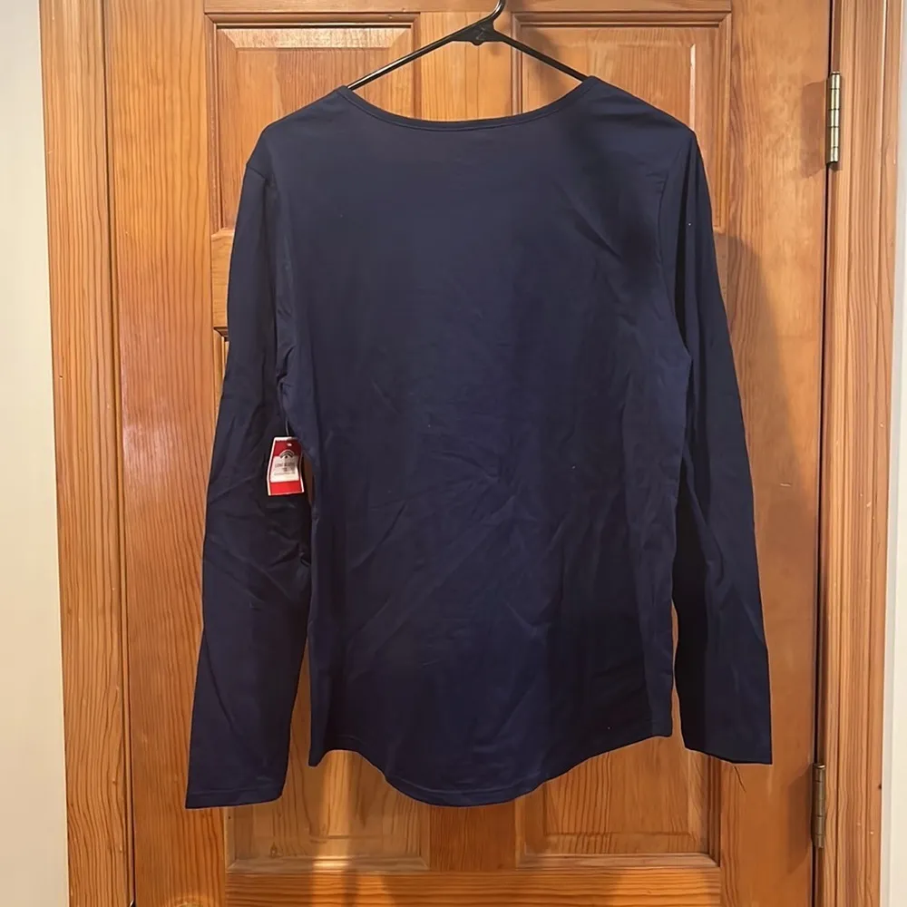 NWT Holiday Time Christmas long sleeve tee shirt size large (12/14). - Image 3