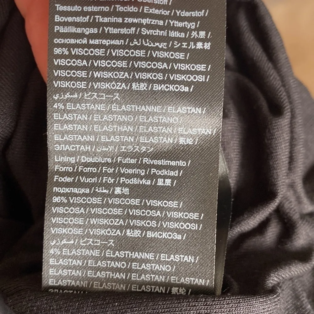 Farm Rio black ikat dyed leopard print jersey dress XS NWT - Image 10