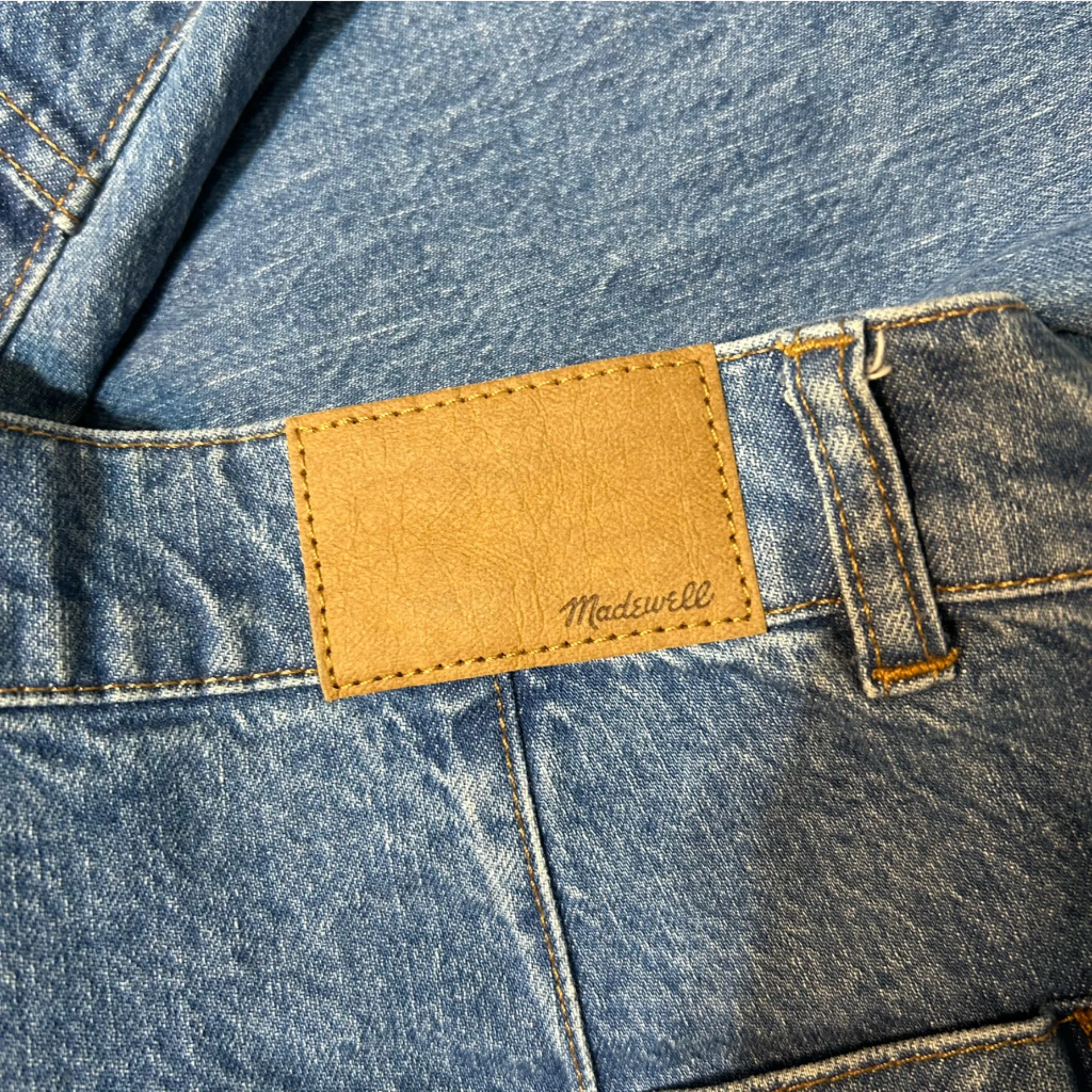 Madewell The '90s Straight Utility Jean in Fenwood Wash Size 29 - Image 7