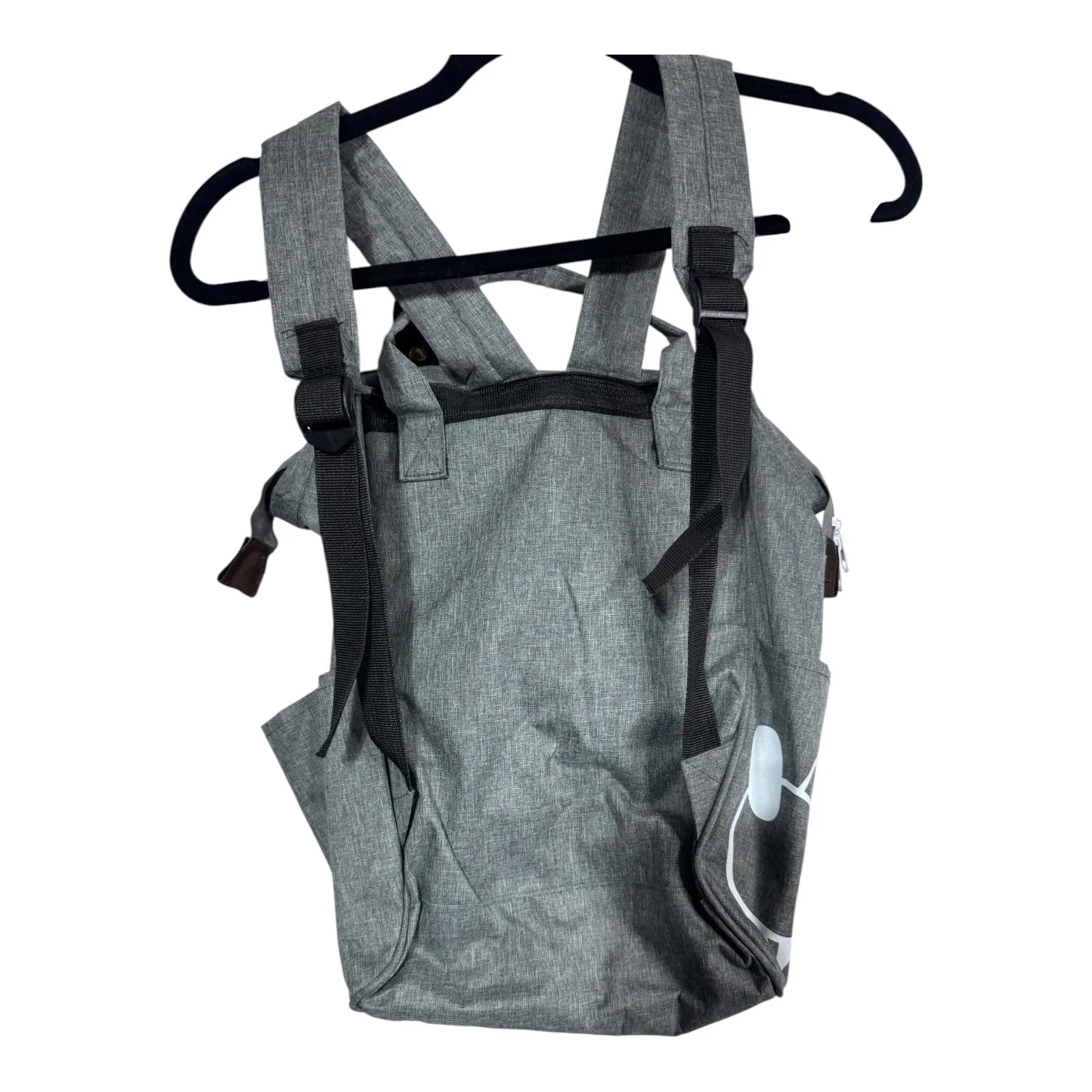 Anello Gray‎ Mickey Mouse Backpack Disney Print Casual Travel Bag 16.5x11.5 Gray - Image 2