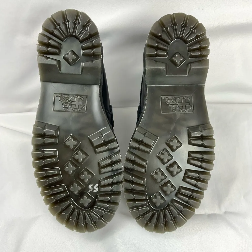 Dr Martens Adrian Quad Tassel Loafer Black Leather Ladies Sz 7 New Baddie unisex - Image 10