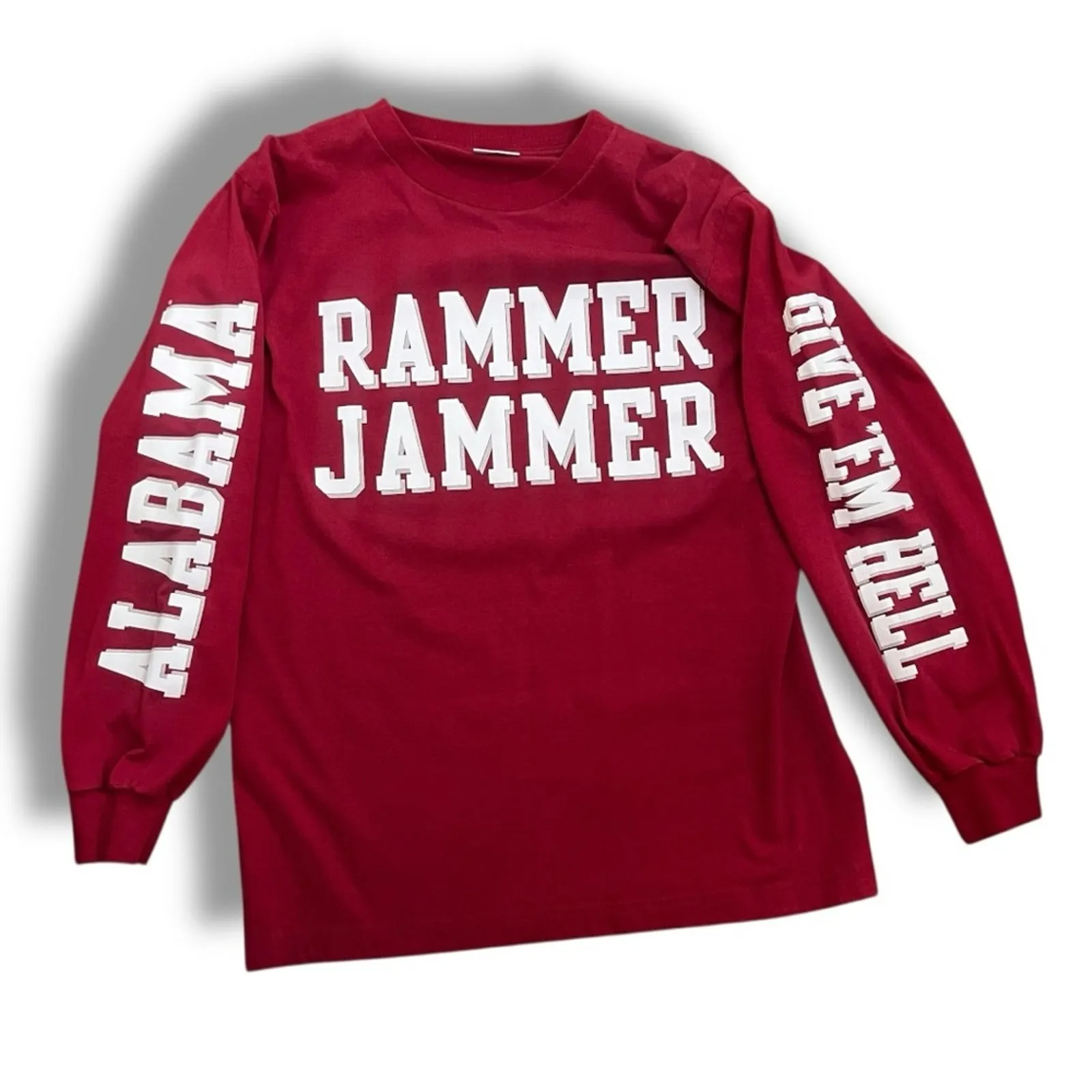 Timeout UAB Crimson Tide Rammer Jammer Long Sleeve T - Image 2