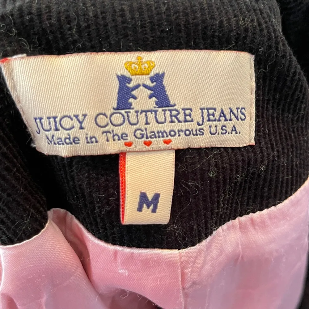 Juicy Couture Jeans Corduroy Blazer Black - Image 2