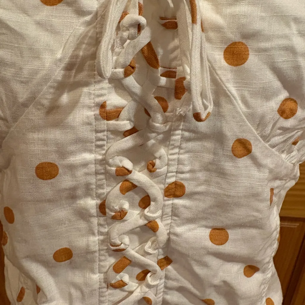 Kirious Los Angeles White and Orange Lace - Image 3