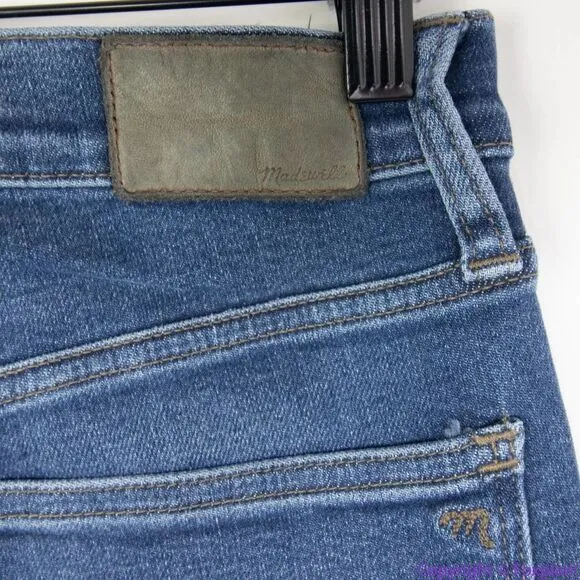 NEW Madewell 9" Mid-Rise Skinny Jeans in‎ Orland Wash: TENCEL™ Denim 28 - Image 9