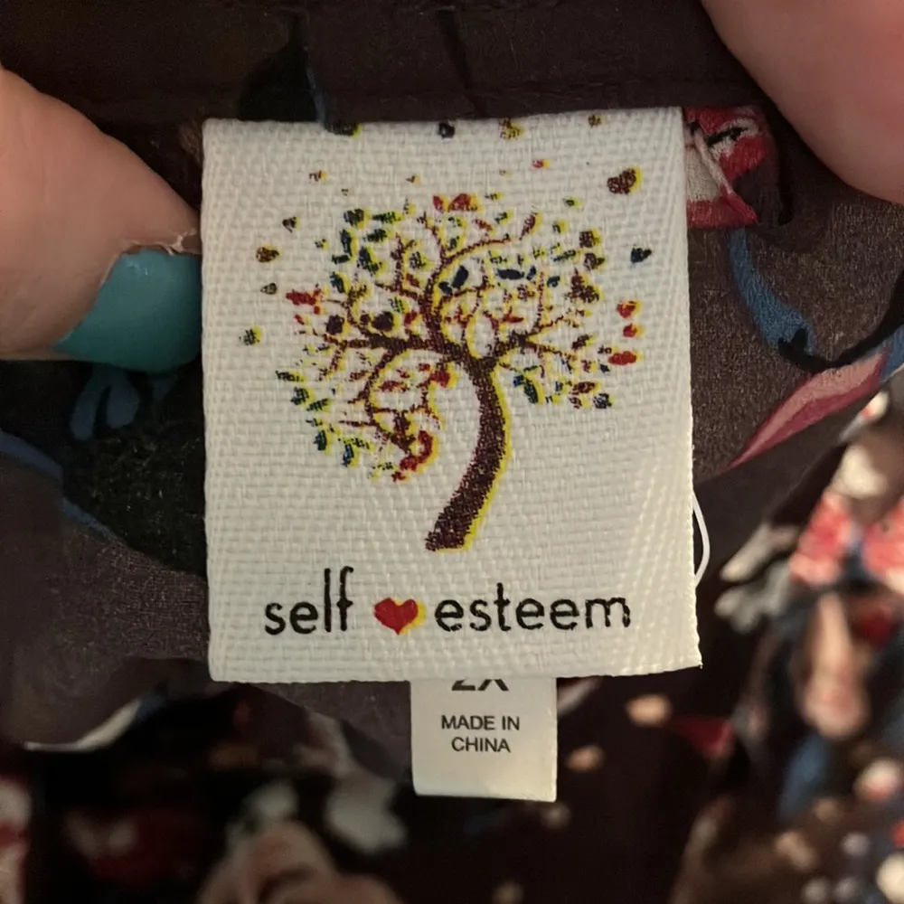 🎉4 for $20 Self Esteem Cold Shoulder Blouse, 2X - Image 7