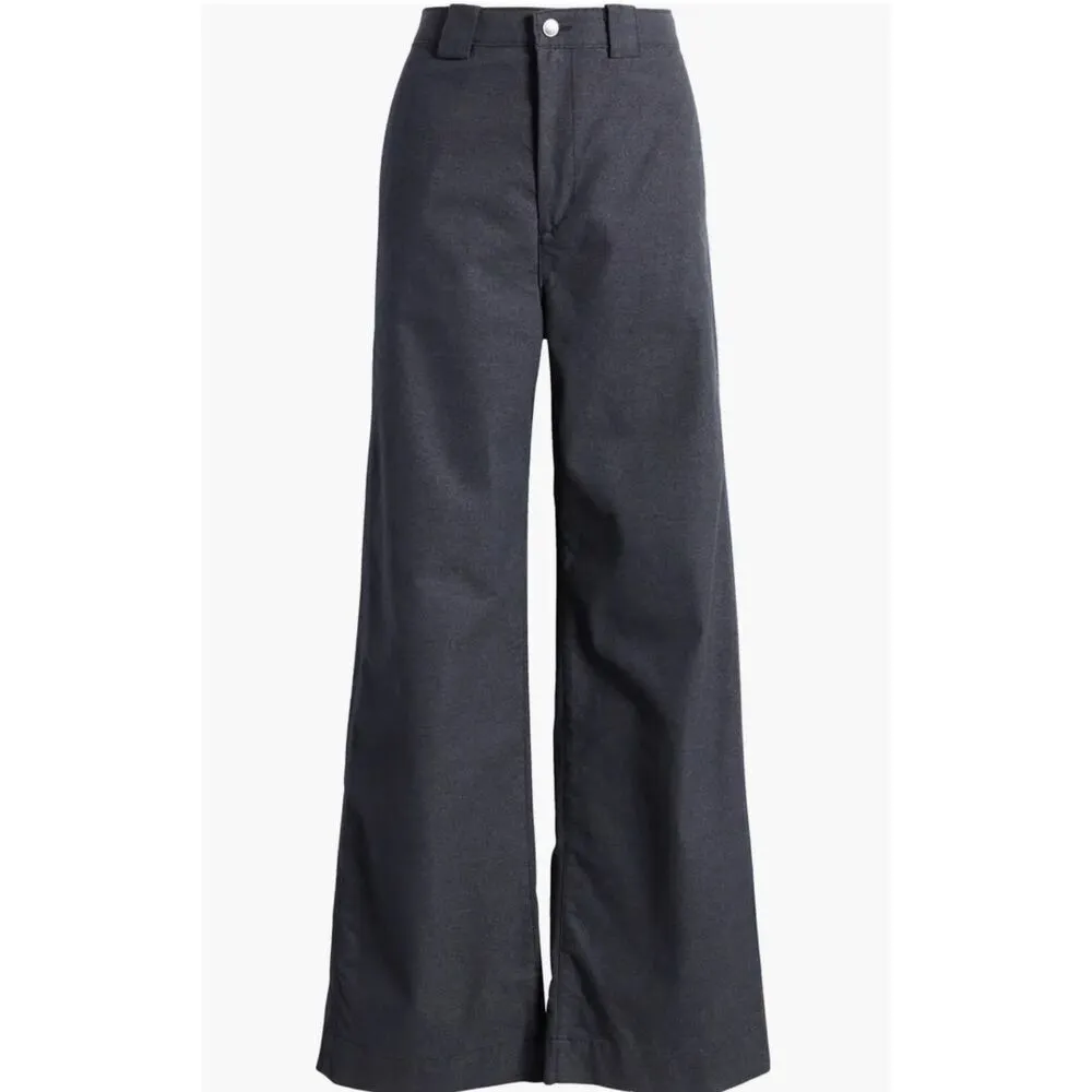 NWT AG jeans Anthropologie Highrise Ultra wide leg Tailored Deven pant  Size 32 - Image 3