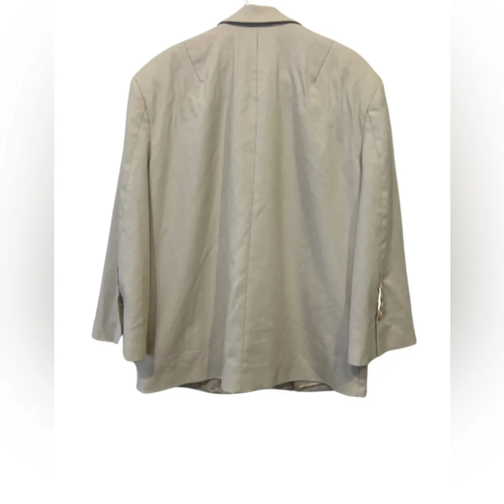 BY MALENE BIRGER Biena Woven Blazer‎ Beige Small - Image 6