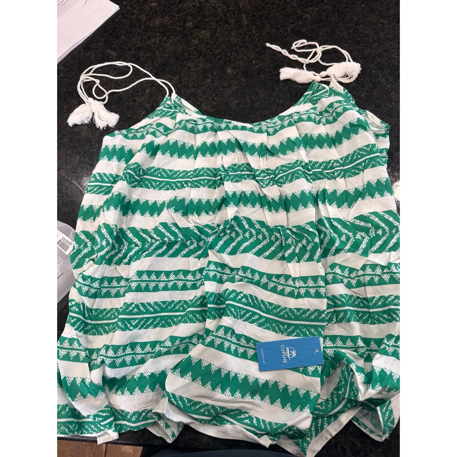 cupshe ‎ coverup swimwear green Size 12 - Image 2