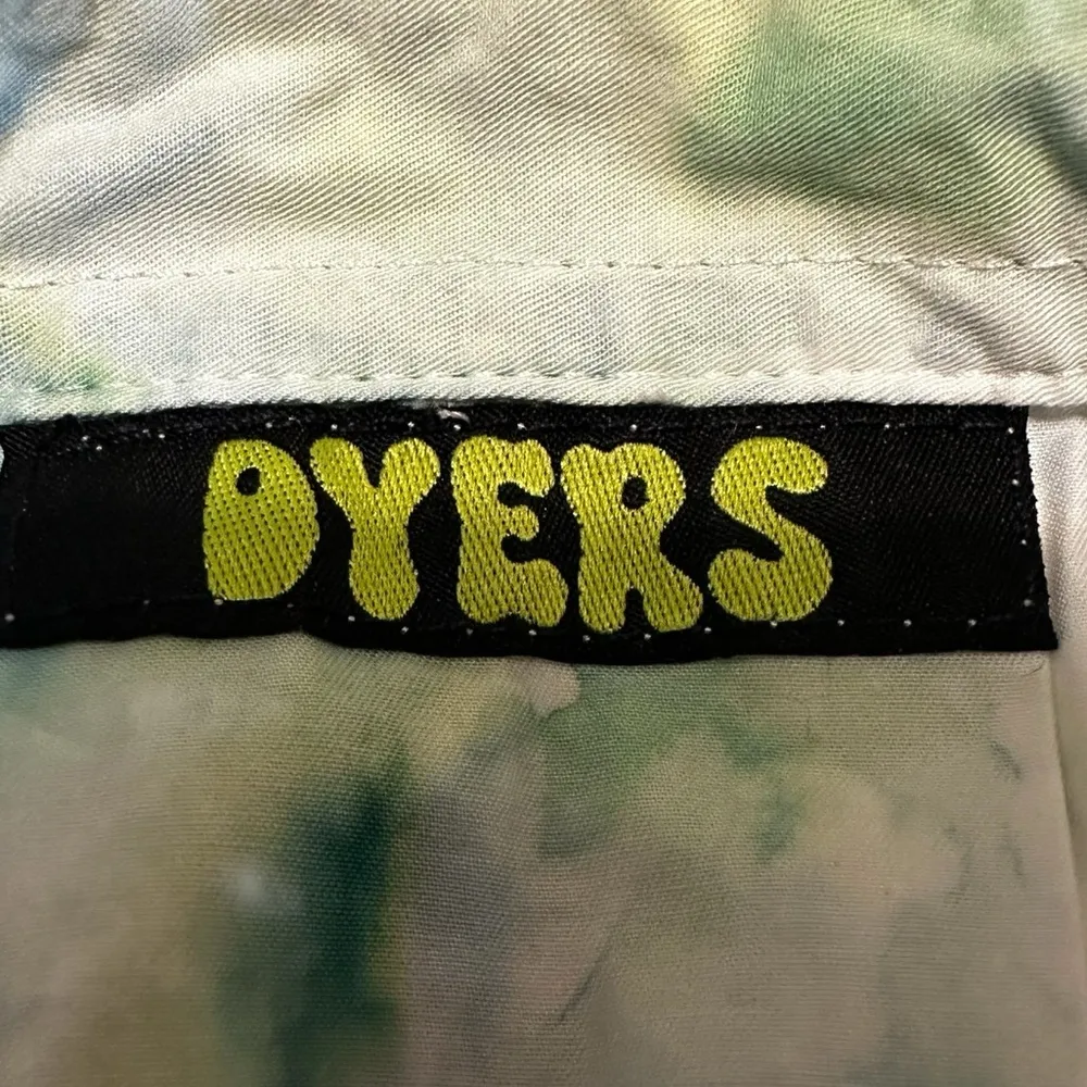 Dyers Hand Tie Dyed White Tee Shirt Swing Dress Cotton Side Seam Pockets XS - Image 7