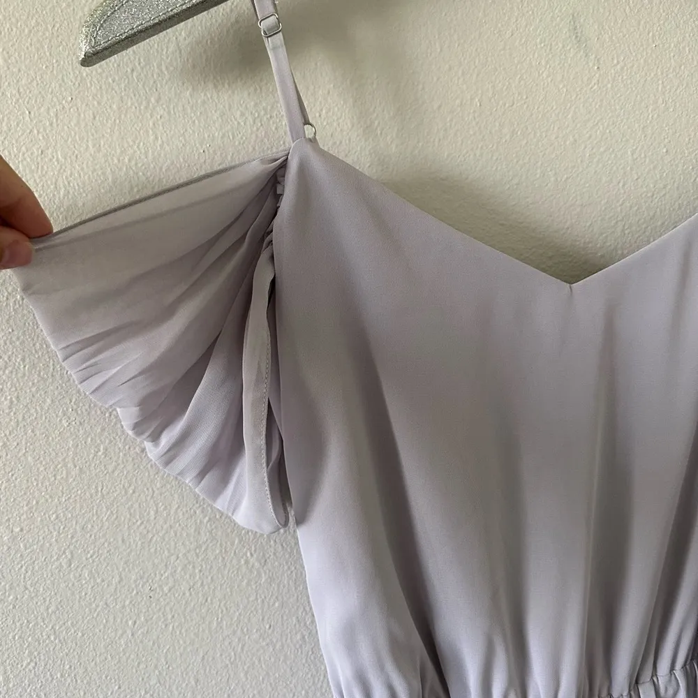 Ceremony by Joanna August Formal Dress Silver Gray - Image 5