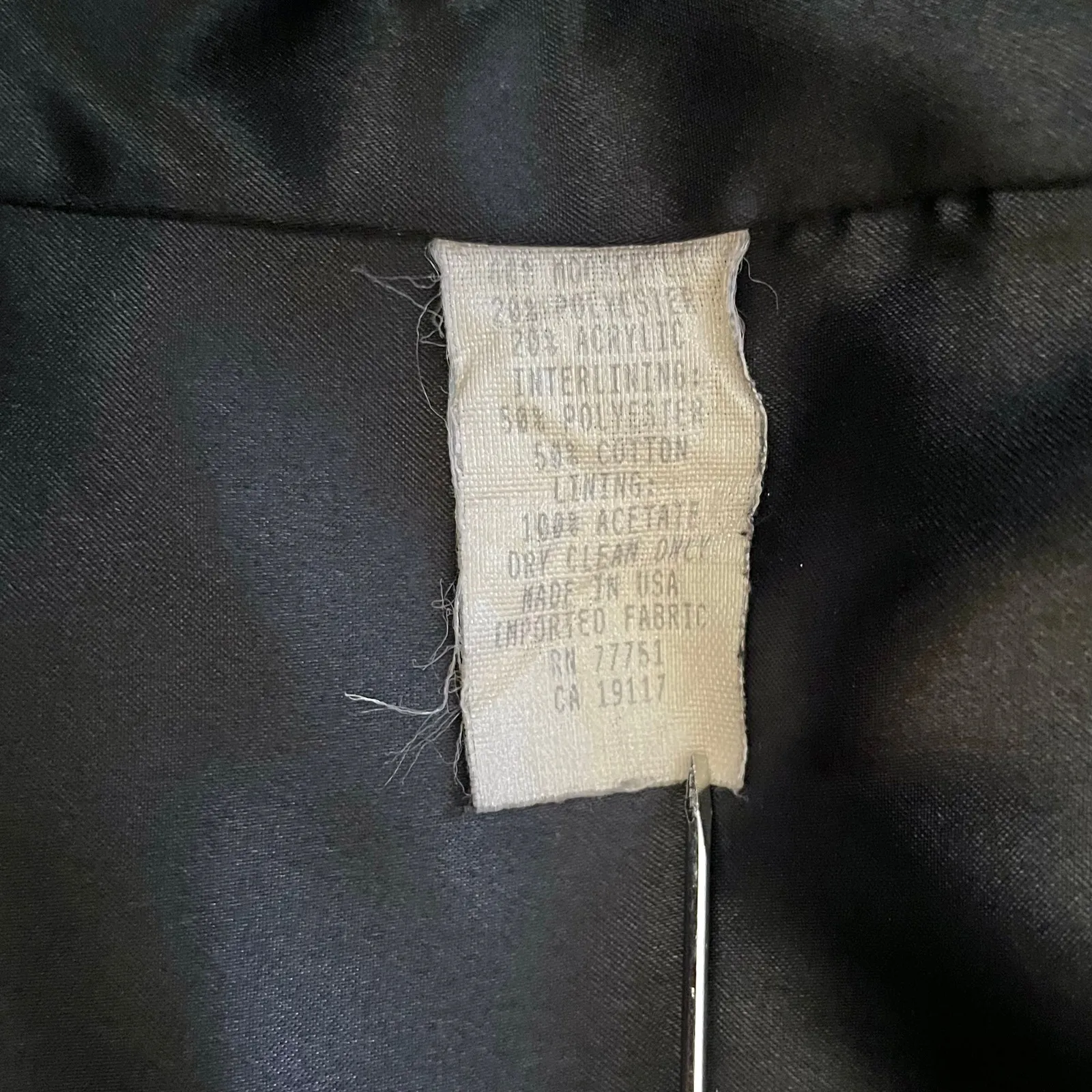 Betsey Johnson 1990s Vintage Black Faux Fur Jacket - Rare Made in USA Short Coat - Image 6