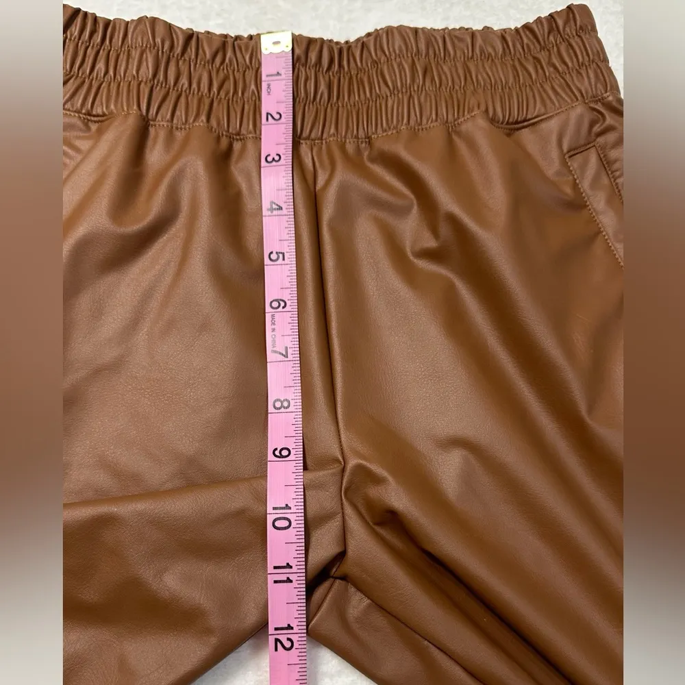 OFFLINE By AERIE | Real Luxe Faux Leather Wide Leg Pant With Pockets Size XS|TP - Image 11