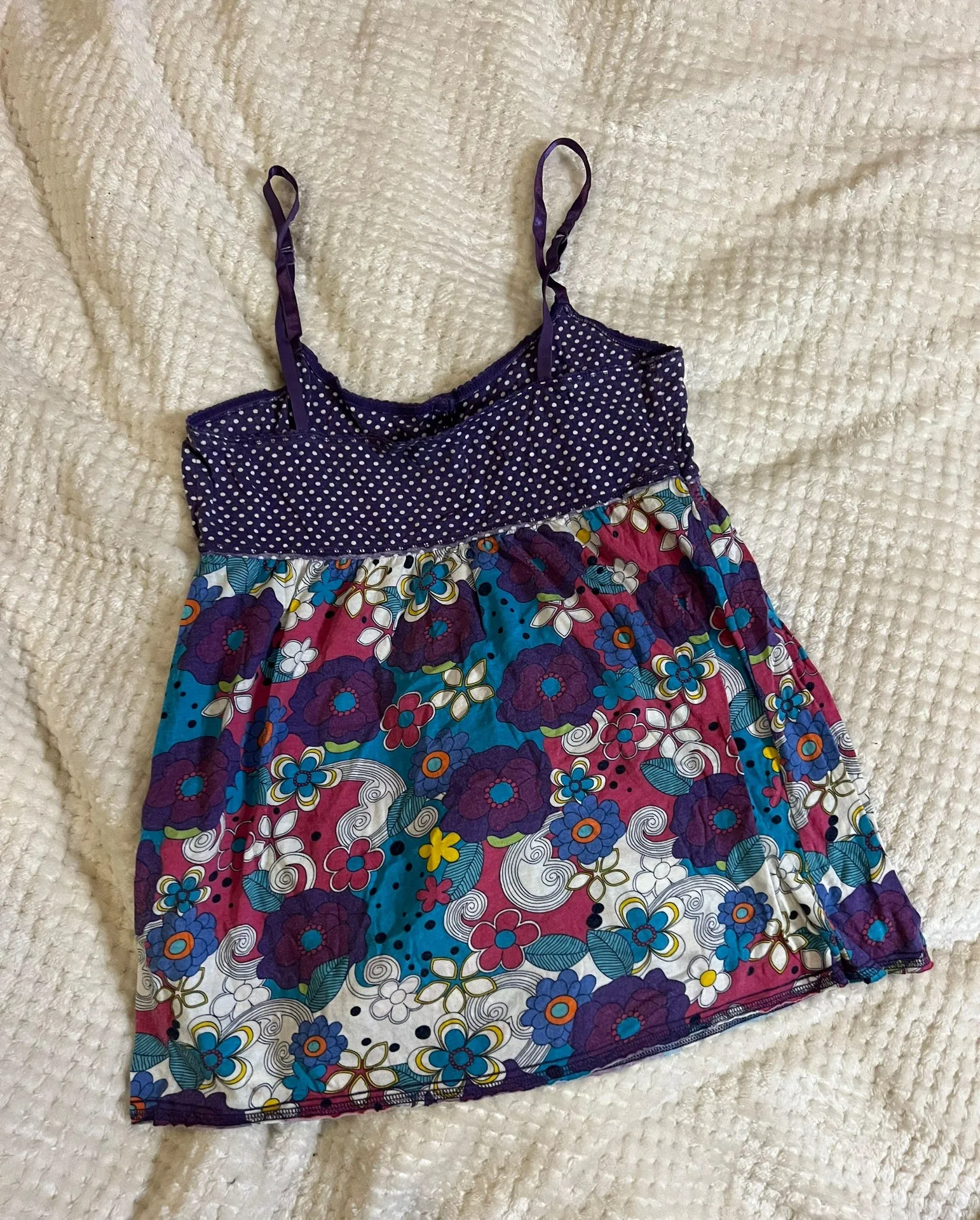 Collection Medium Floral Purple Tunic - Image 2