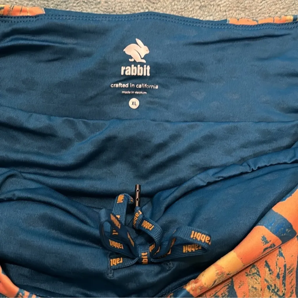 Run in Rabbit Dirt Pounders 2.0 Shorts, “Iceland Poppy”, NWT, XL Orange - Image 2