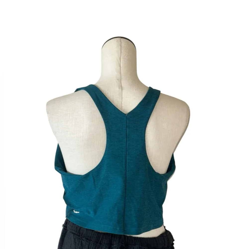 NWT Beyond Yoga Spacedye Focus Cropped Tank IN DEEP SEA COLOR SZ-2X - Image 4
