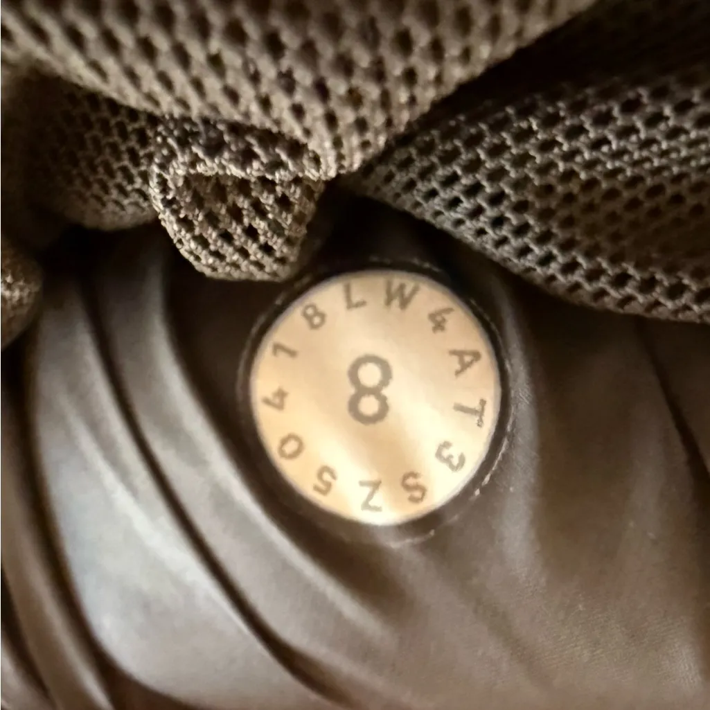 Lululemon Cloudscape Puffer Jacket Coat Dark Olive Camo | Rare 2018 | Size 8 - Image 10