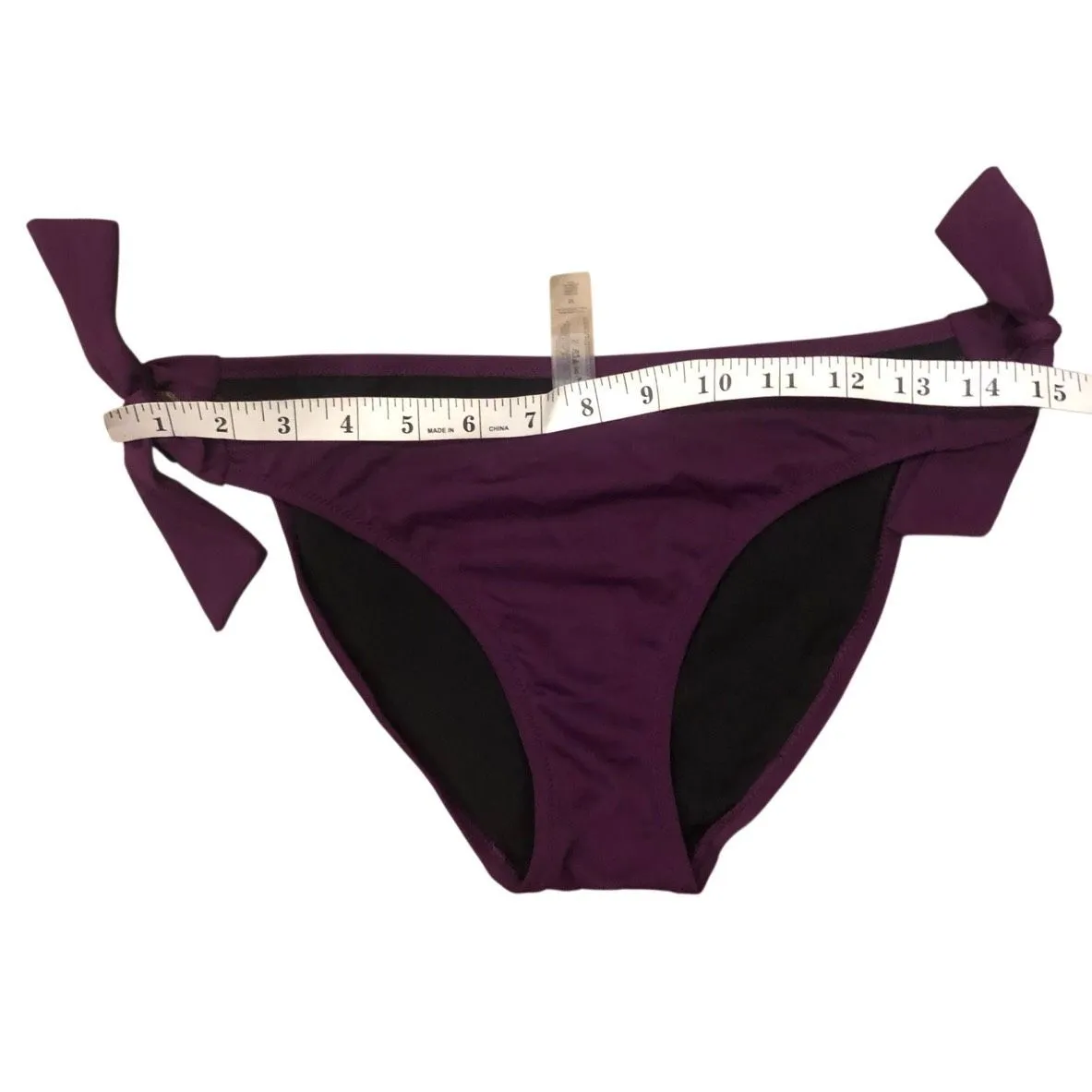 Victorias Secret grape purple hipster bikini bottoms size M - Image 7