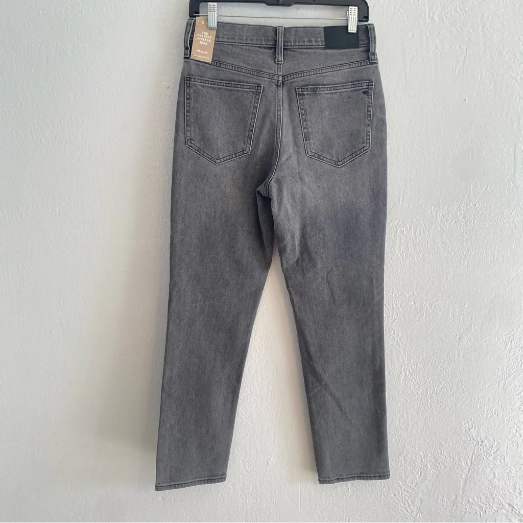 Madewell Gray Straight Leg Jeans‎ the perfect vintage jean - Image 6