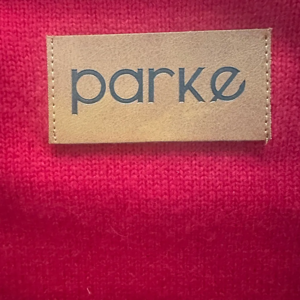 PARKE  Oversized Crewneck Cashmere Sweater Red NWT Valentine’s Day - Image 7
