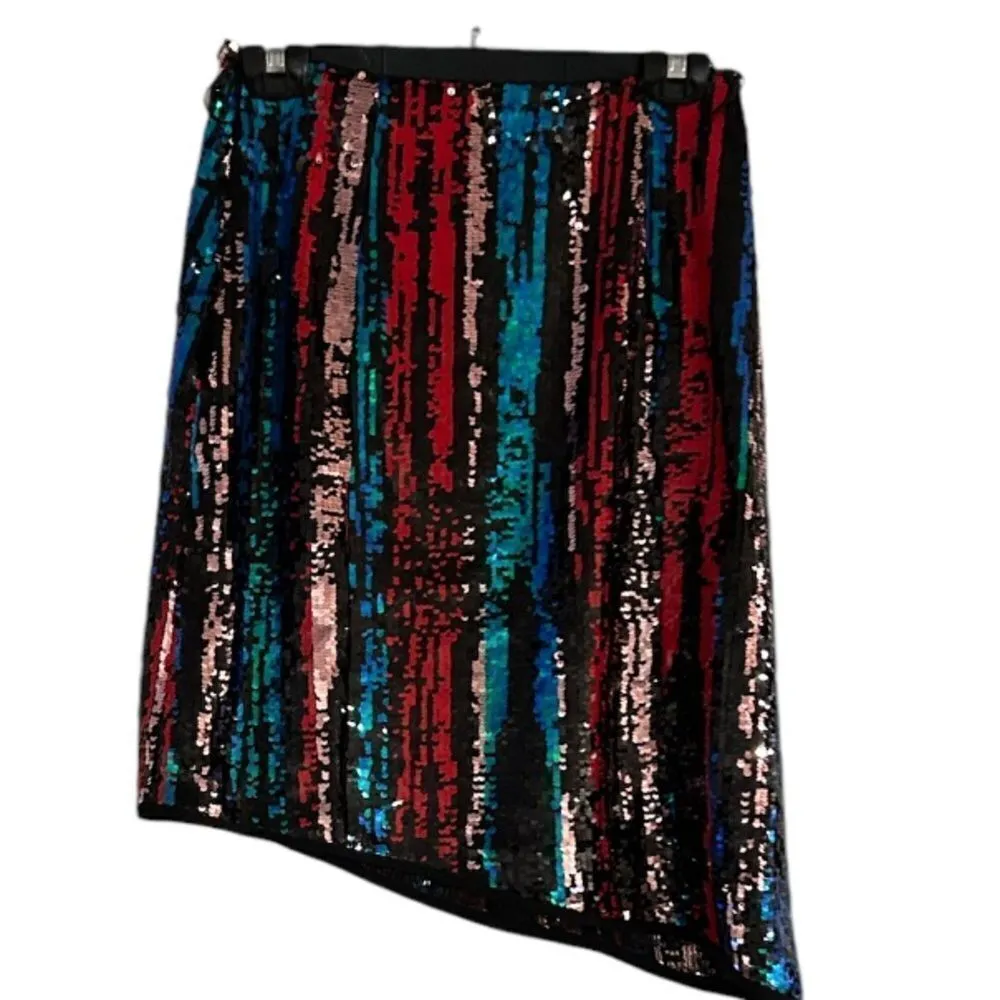 Anthropologie Dazzler Sequin Skirt by Du Paradis MSRP 228.00 Size XS holiday - Image 6