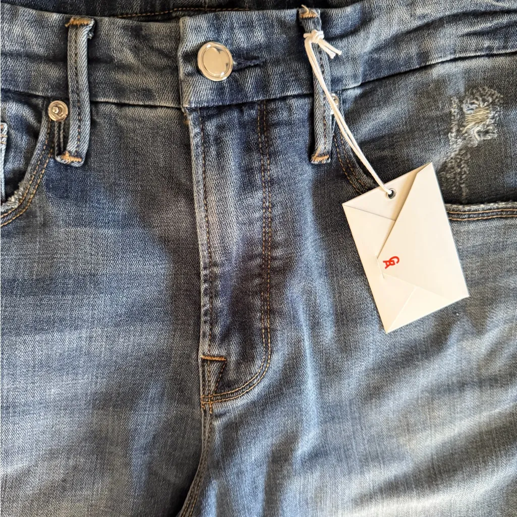 Good American Good Legs Straight skinny Women’s Jeans Size 10 New With Tags - Image 3