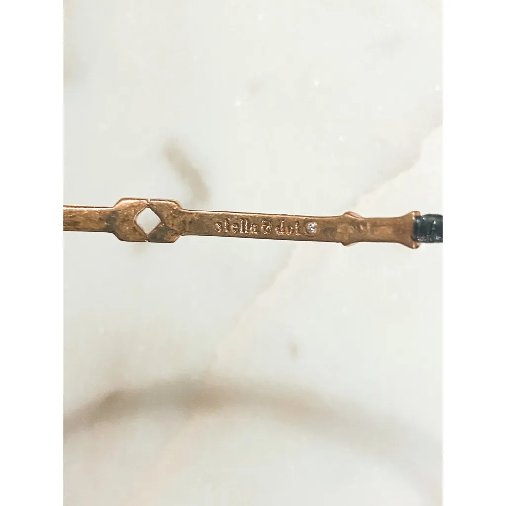 Stella & Dot Rose Gold & Silver Bracelet - Image 6