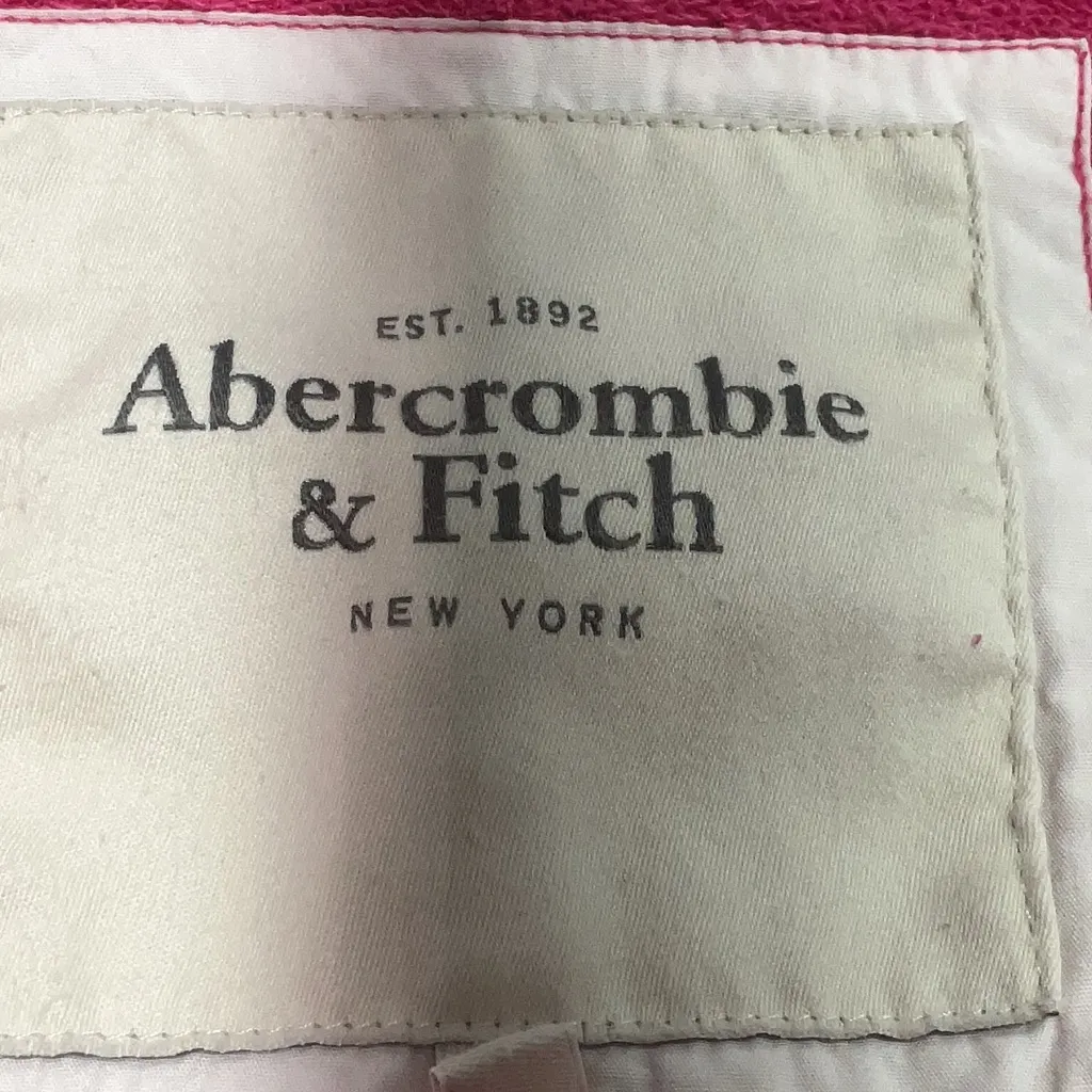 Vintage Y2K Abercrombie & Fitch Shrug Cardigan Terry Cloth Academia Size Medium - Image 6