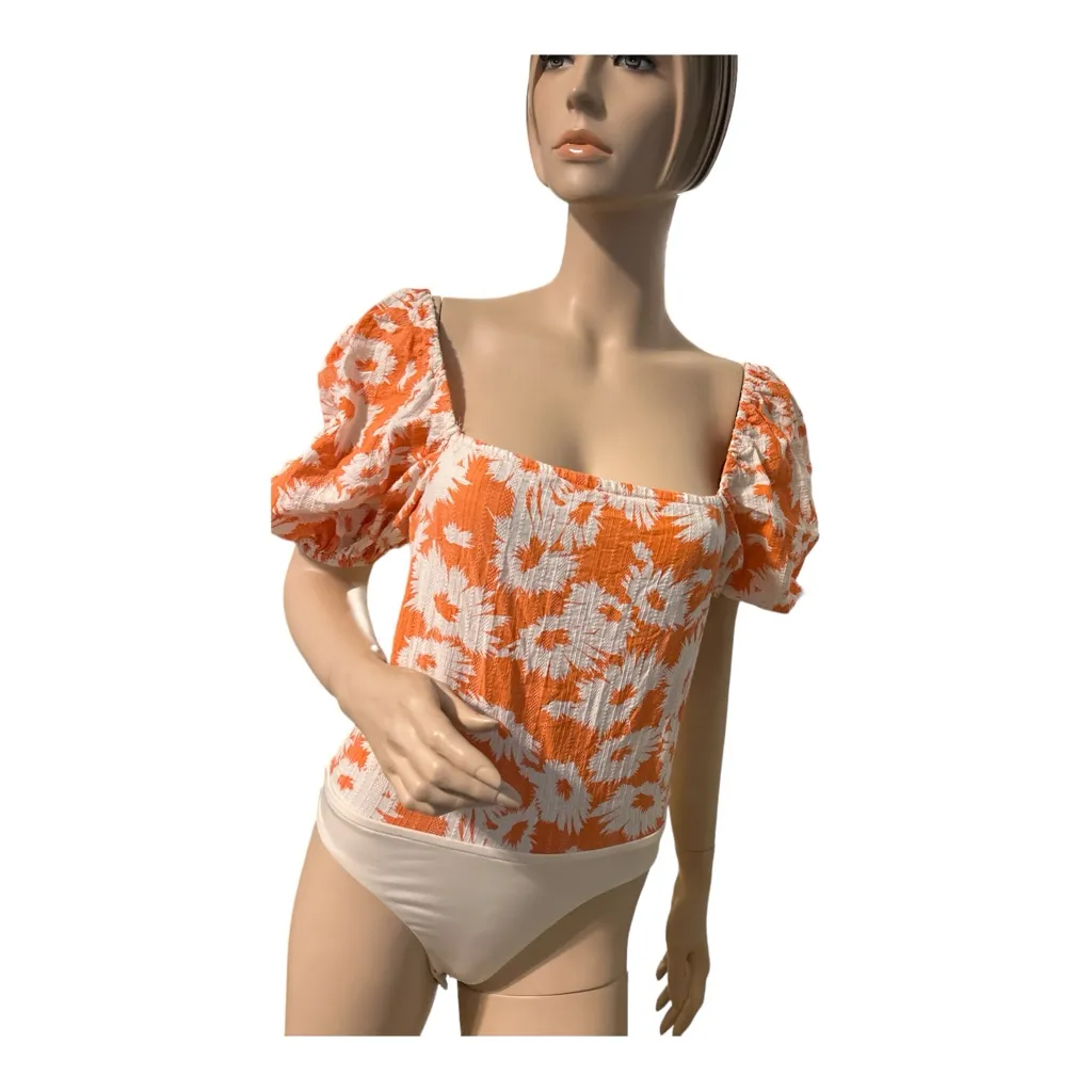 ORANGE BLOSSOM‎ OPEN BACK BODYSUIT - Image 2