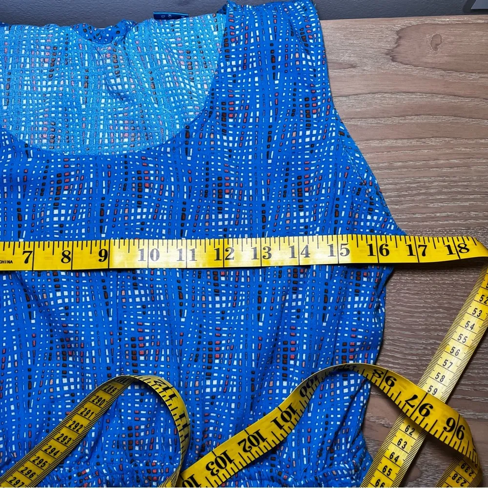 KAVU Simone Blue Mini Scoop Neck Dress Outdoor‎ Casual Breathable Pickleball - Image 12