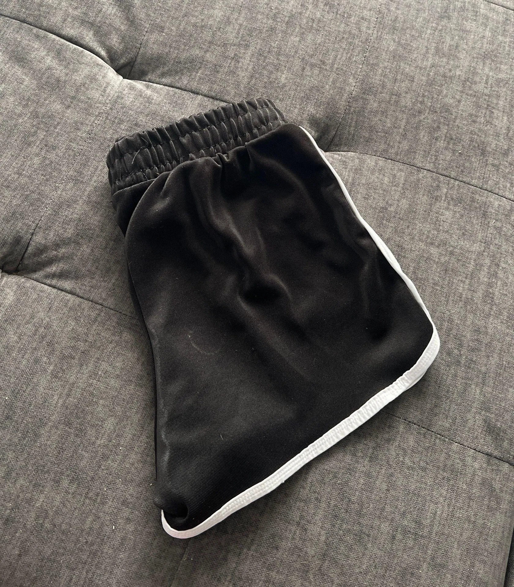 Varsity black  shorts - Image 2